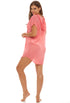 SHORT SLEEVE TUNIC WITH HOODIE - GOFRET